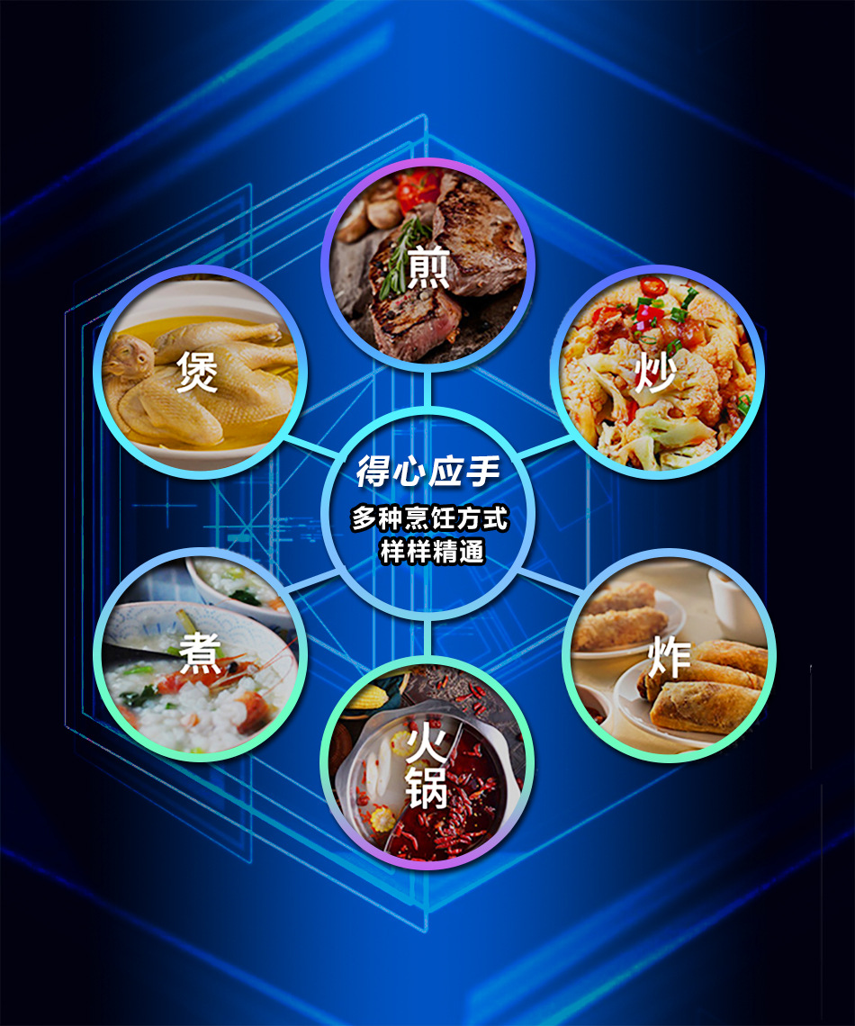 多種烹飪方式